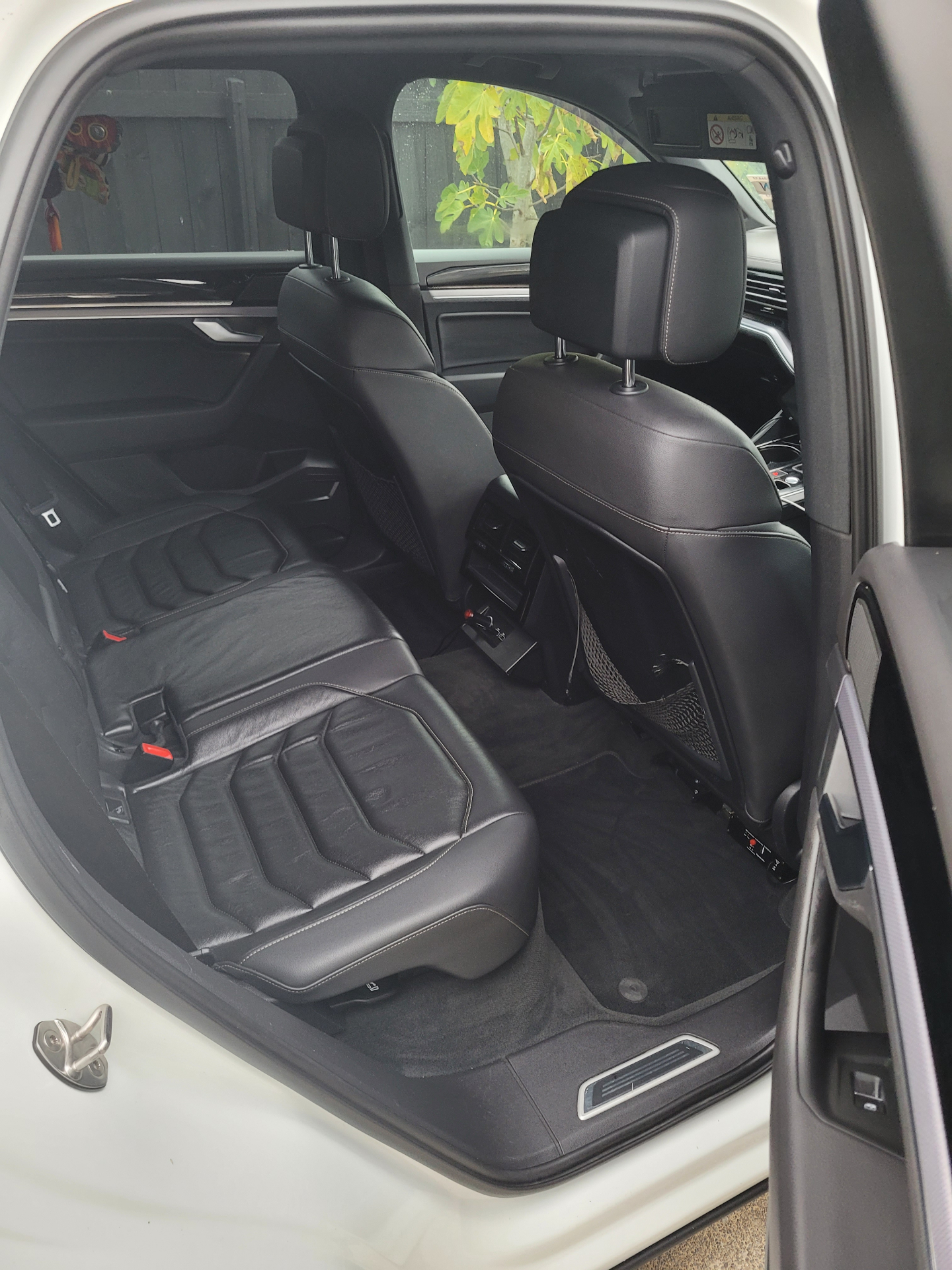 Rear passenger cabin detailed to a clean, refined standard