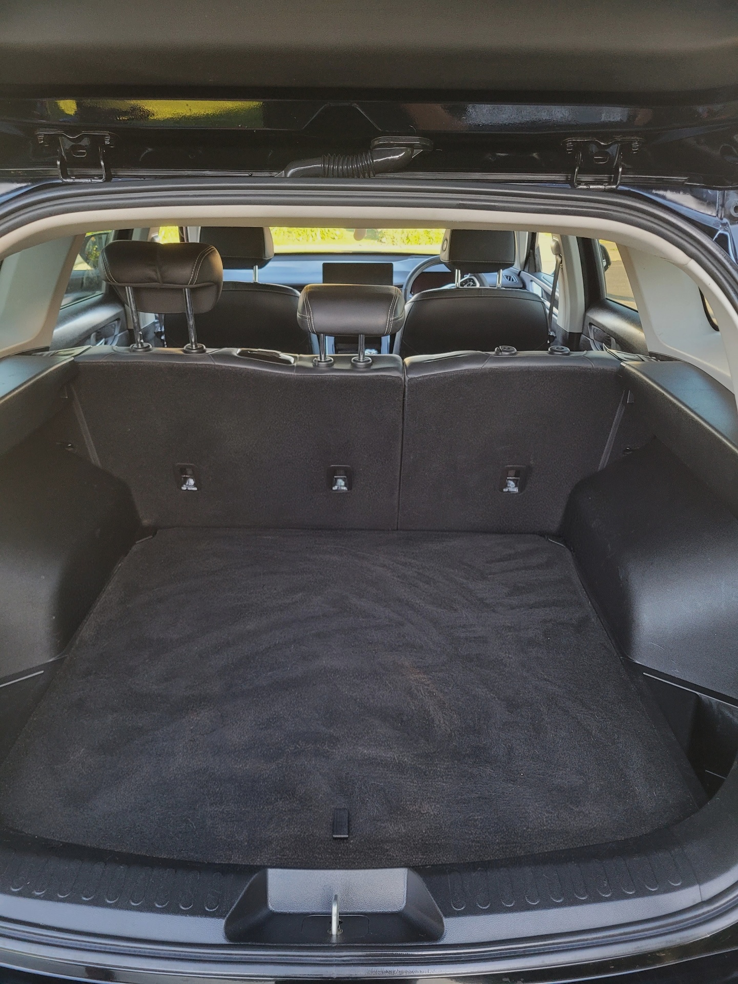 Clean SUV boot area presented after a thorough interior detail
